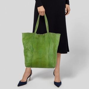 Carlos Falchi Python tote